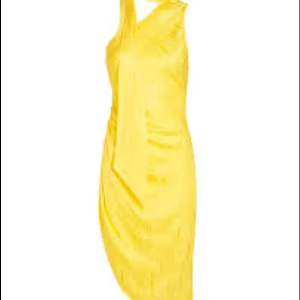 RONNY KOBO Zoey One Shoulder Dress NEW BEAUTIFUL Yellow SMALL